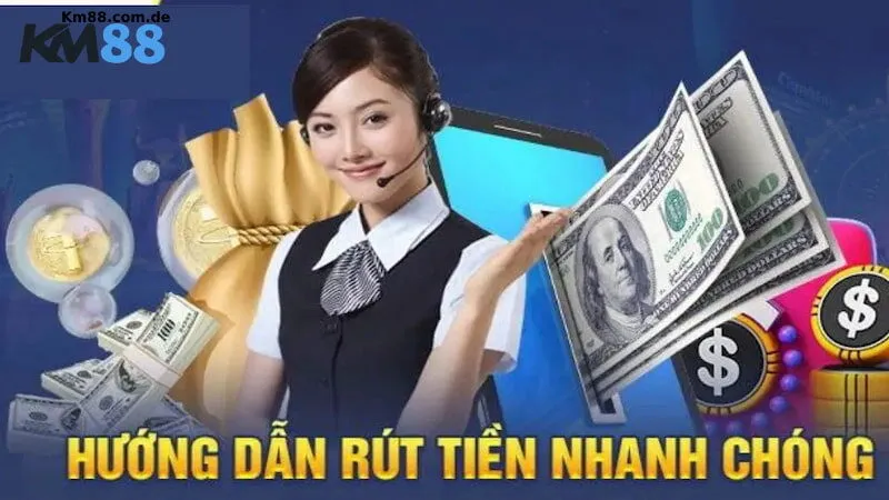 5 bước rút tiền KM88 nhanh chóng về tài khoản cá nhân